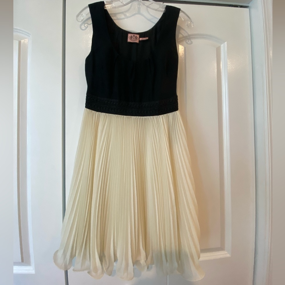 Empire pleated silk dress with beaded waist from Juicy Couture (2008)
